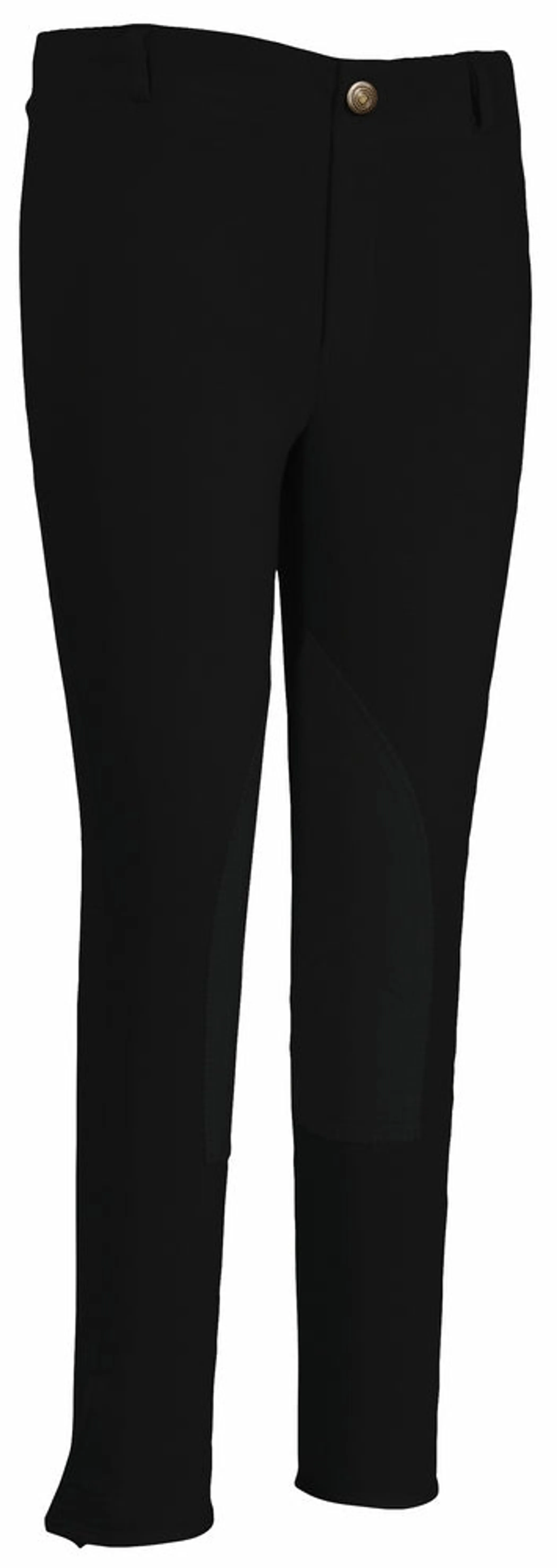 TuffRider Children's Cotton Pull-On Knee Patch Breeches