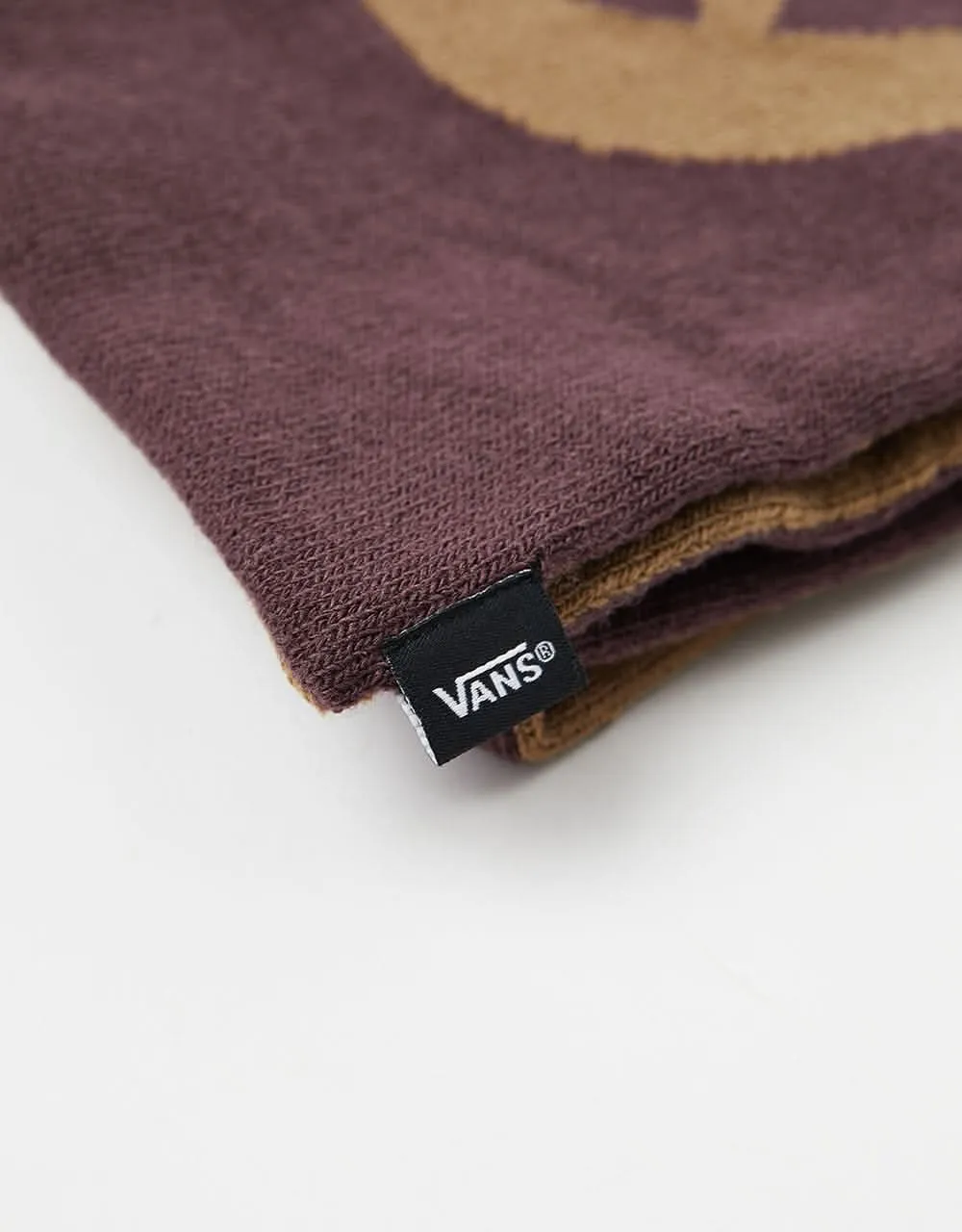 Vans Off The Wall Scarf - Fudge