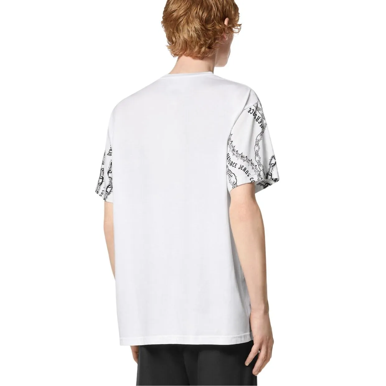 Versace Jeans Couture Chain Couture White T-Shirt