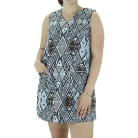 Women's Color Block Dress,Multi