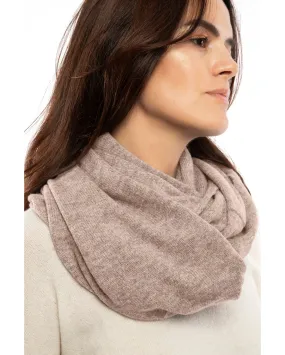 Women's Maxi Cashmere Neck Scarf Taupe