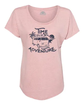 Women's Time For An Adventure Scoop Neck T-Shirt