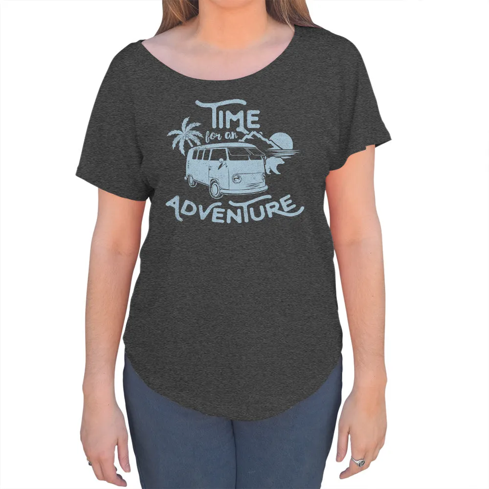 Women's Time For An Adventure Scoop Neck T-Shirt