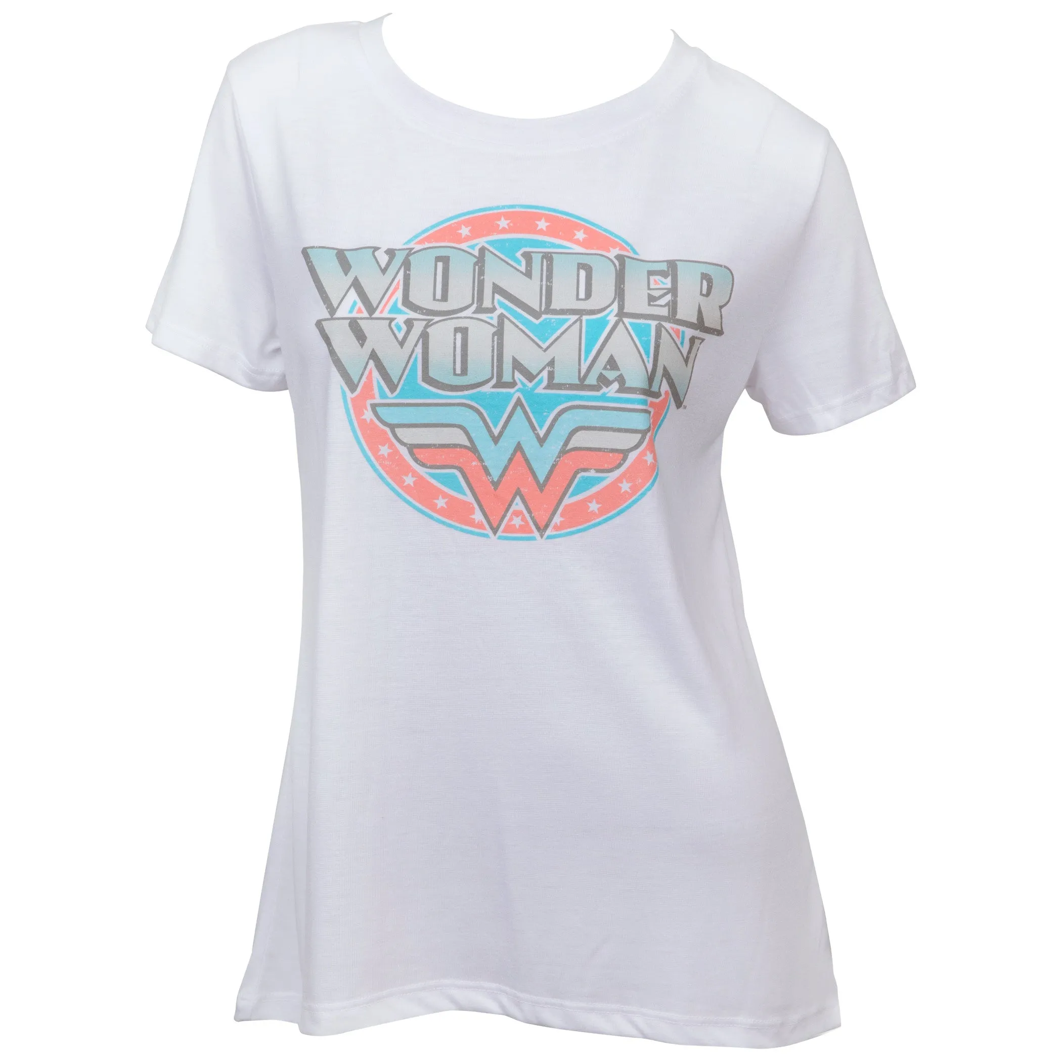 Wonder Woman Classic Circle Logo Women's T-Shirt