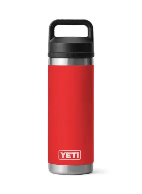 YRAMB18C YETI Corporate Red Rambler Bottle 18 Oz Chug 