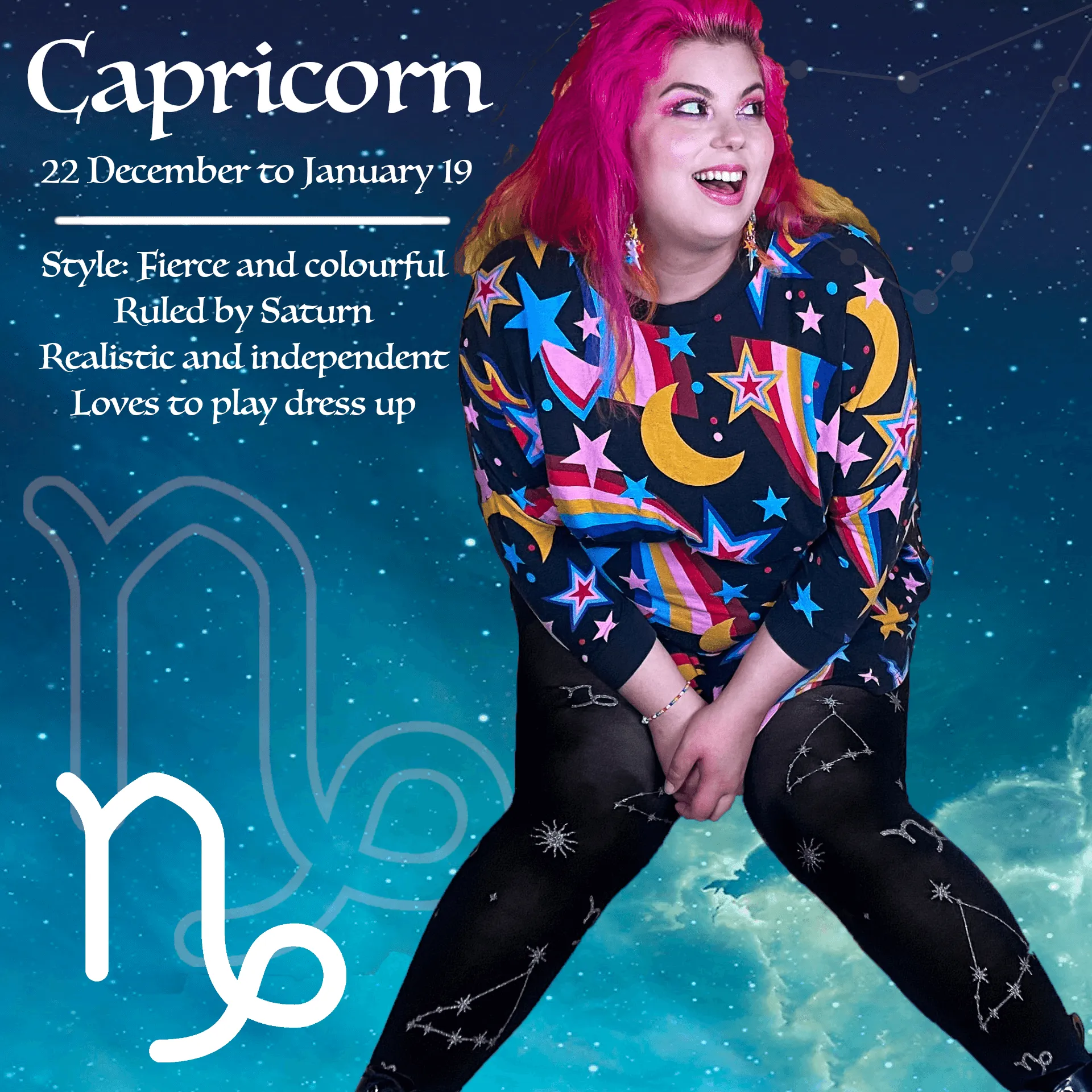 Zodiac Tights - Capricorn